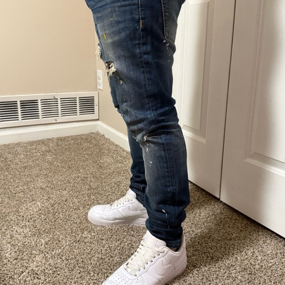 DSQUARED2 Men's Blue Jeans Authentic - Picture 11 of 12